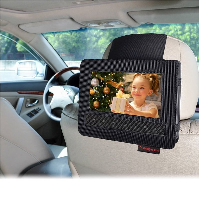 ZugGear DVD Player Headrest Mount Holder Portable DVD Player Mount Car Back seat Headrest Holder for Swivel & Flip 10 inch to10.5 inch - Image 4
